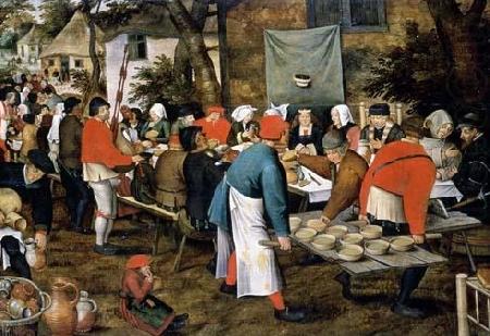 Peasant Wedding Feast, Pieter Brueghel the Younger